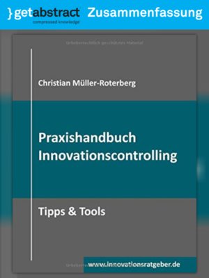 cover image of Praxishandbuch Innovationscontrolling (Zusammenfassung)
